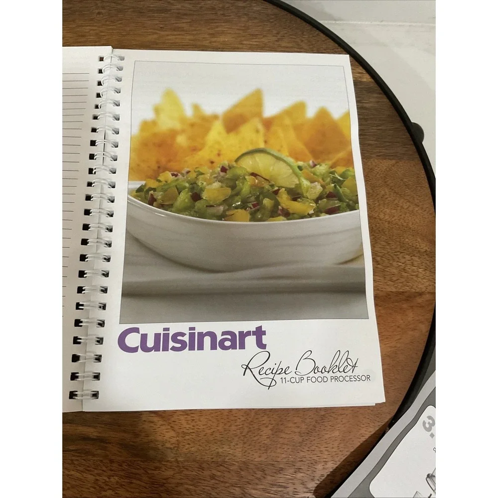 Cuisinart Food Processor FP-11 Series Booklet Instructions Manual Only